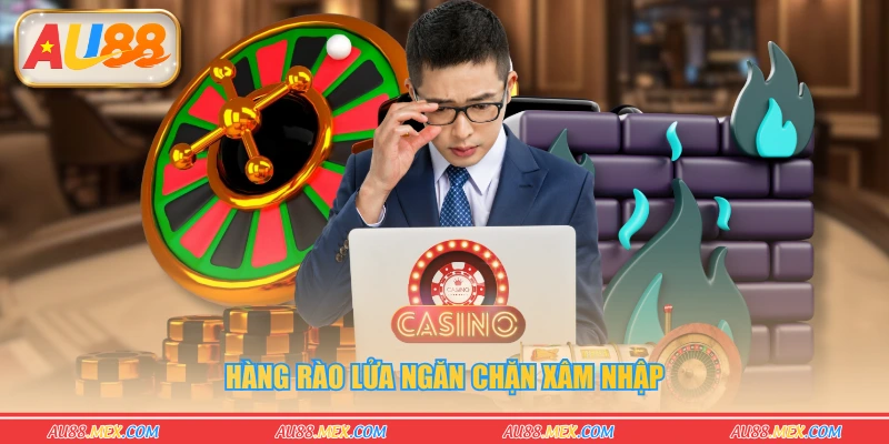 Hàng rào lửa ngăn chặn xâm nhập